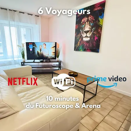 Vakantiehuis Spacieux & Proche Du Futuroscope Migné-Auxances